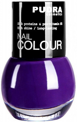Лак для ногтей Pudra Cosmetics Nail Colour 07 Bright Violet 13 мл 