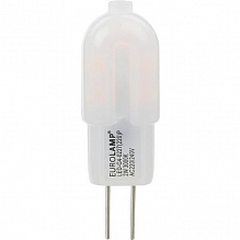 Лампа светодиодная Eurolamp 2 Вт капсульная G4 220 В 3000 К LED-G4-0227(220)P