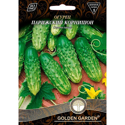 Семена Golden Garden огурец Парижский корнишон 10г