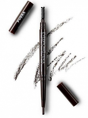 Олівець для брів Pudra Cosmetics автоматичний коричневий 2 г