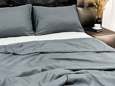 Комплект постільної білизни Le Colore 2 сіре срібло
