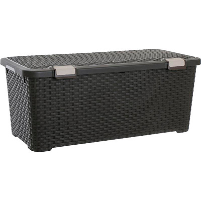 Корзина пластиковая Curver 210280 з кришкою Style 330x400x790 мм