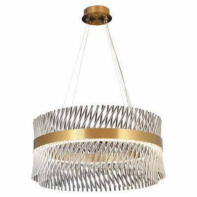 Люстра подвесная NEW ARTIER LED Cris-Art Orbiton AB 60 Вт золотой