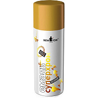 Эмаль New Ton аэрозольная Суперхром золотой глянец 150 мл