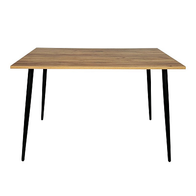 Стол обеденный Эванс 1200x800x750мм дуб крафт золотой/черный