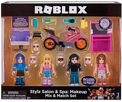 Игровой набор Roblox Mix&Match Set Stylz Salon: Makeup W2 