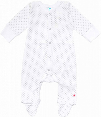 Комбінезон Minikin сіра зірочка р.62 білий 198050362