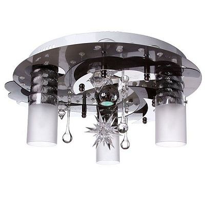 Люстра Altalusse LV168-04 білий/хром