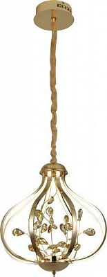 Люстра светодиодная WunderLicht 88 Вт золото MC 8778-38 