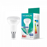 Лампа світлодіодна TITANUM 6 Вт R50 матова E14 220 В 3000 К 27054 