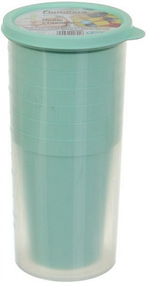 Набір склянок Verona ментоловий 200 мл 6 шт. Flamberg Smart Kitchen