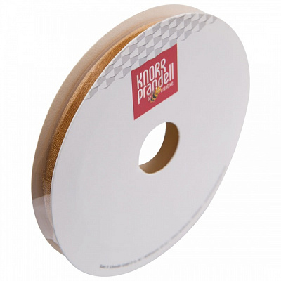 Стрічка декоративна Knorr Prandell органза 0,6 см 10 м золотий