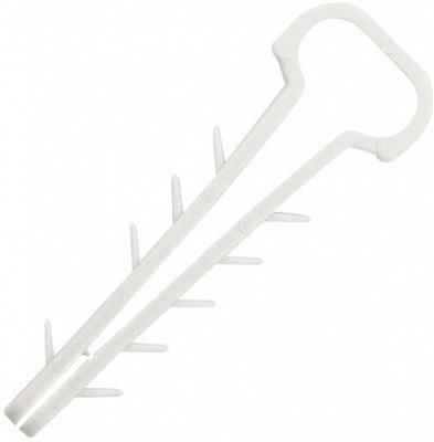 Дюбель быстрого монтажа для кабеля Smart X 4x2,5 мм плоский 100 шт. белый 