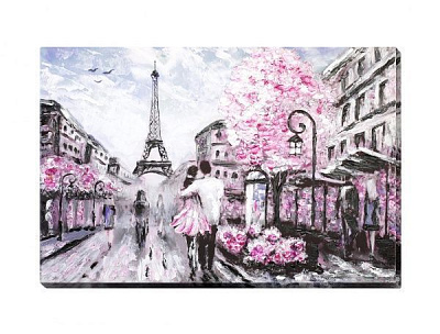 Картина Пара в Париже 60x90 см SvitArt F-419