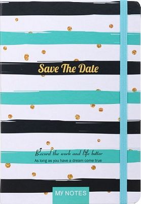 Книга для записей Save the date (design 1)
