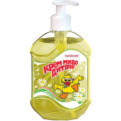 Детское жидкое мыло Кря-Кря с экстрактом ромашки 490 мл