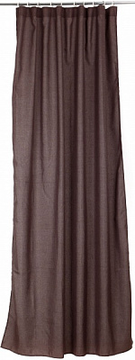 Штора Stella коричневый 160х275 см La Nuit