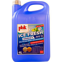Омивач скла Atas концентрат PLAK ICE FRESH лимон зима -60°С 4л 