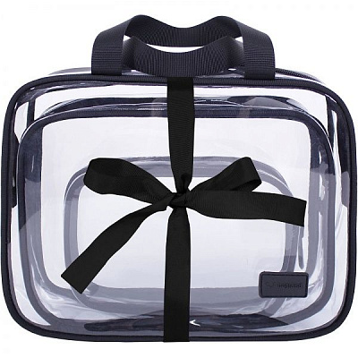 Косметичка Bagland Trio 6 л черный (0072830) 