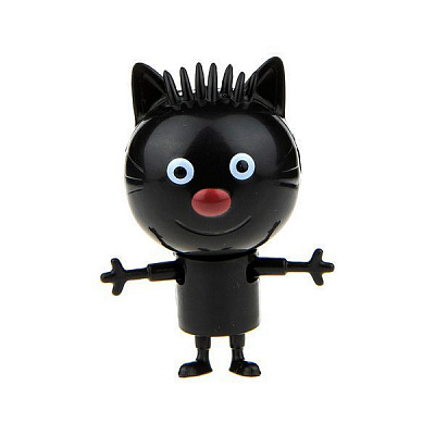 Фігурка колекційна Три кота Сажик з механічною функцією T17178