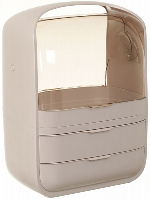 Органайзер декоративний для дрібниць з шухлядками 26x18x37 см