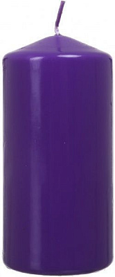 Свеча Цилиндр ароматизированная 60/120 Лаванда