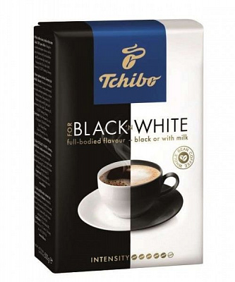 Кофе в зернах Tchibo Black'n White 500 г 
