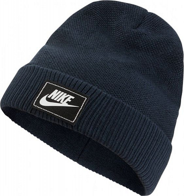 Шапка Nike U NSW BEANIE CUFFED FUTURA CW6323-451 OS черный