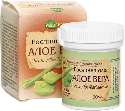 Натуральное масло Адверсо Алое вера 30 мл 