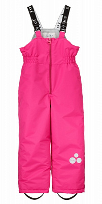 Напівкомбінезон гірськолижний для дівчаток JOIKS р.110 малиновий SBF-01