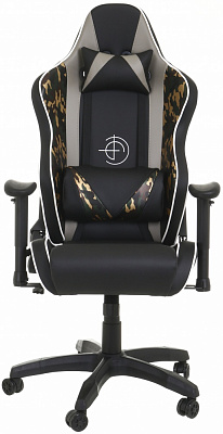 Кресло игровое Сана черный/серый/камуфляж