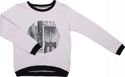 Джемпер Фламинго р.128 серый * 