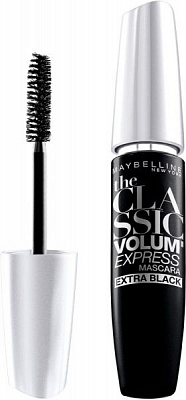 Туш для вій Maybelline New York Classic Volum Express Mascara чорний 10 мл