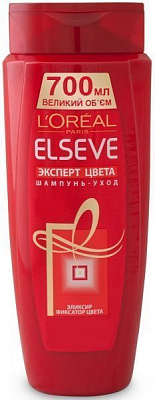 Шампунь L'Oreal Paris Elseve Эксперт цвета для окрашенных и ломких волос 700 мл