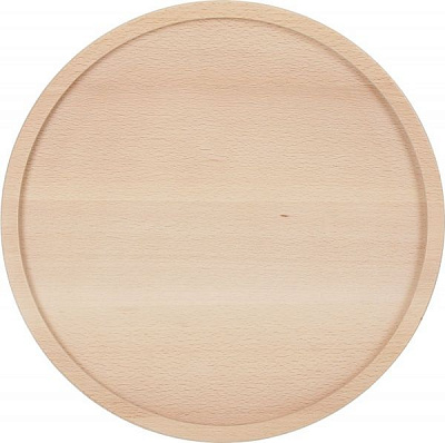 Поднос круглая 40 см дерево WoodSteel 
