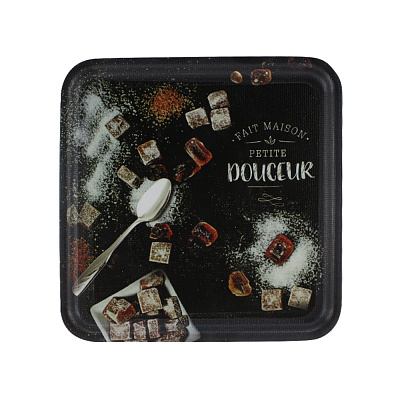 Таця Arino Sweets 24x24x1,2 см квадратна 74647