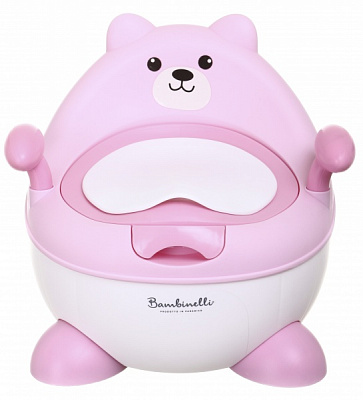 Горшок Bambinelli Медвежонок розоы