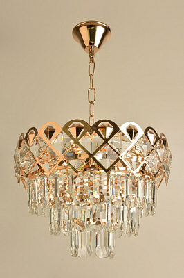 Люстра підвісна Sirius 10x40 Вт E27 золотий 8103/10-500