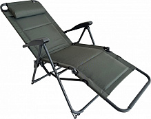 Шезлонг раскладной Grilland SX-3219-1 64x114 см темно-зеленый