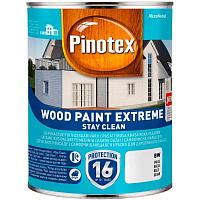 Краска Pinotex WOOD PAINT EXTREME stay clean BC полумат білий 2,5 л