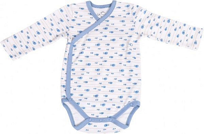 Боді дитяче Sasha р.68 молочний 4154/4