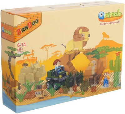 Конструктор BanBao Africa Сафарі 6668