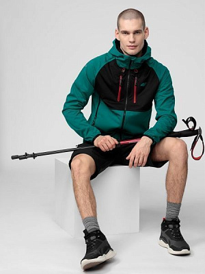 Куртка 4F D4L21-SFM203-35S S бірюзовий