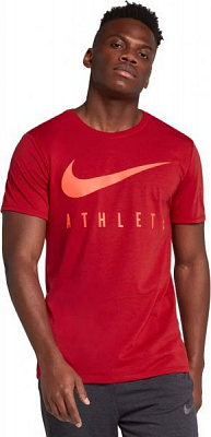 Футболка Nike M NK DRY TEE DB ATHLETE 739420-687 M червоний