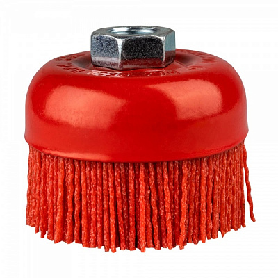 Щітка абразивна чашечна нейлонова 75 мм М14х2 Werk 104920