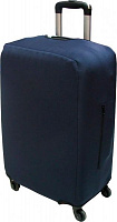 Чохол для валізи Coverbag неопрен М темно-синій 