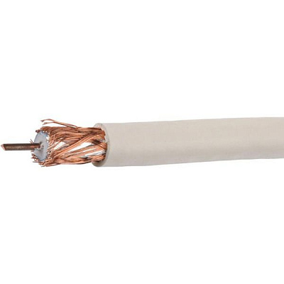Кабель коаксиальный RG-6 медний 1.1 екр 90% 75 Ом