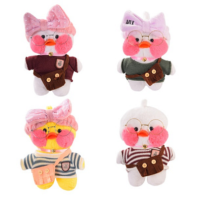 Мягкая игрушка Утка ЛаЛаФанФан 30 см в ассортименте LF2611