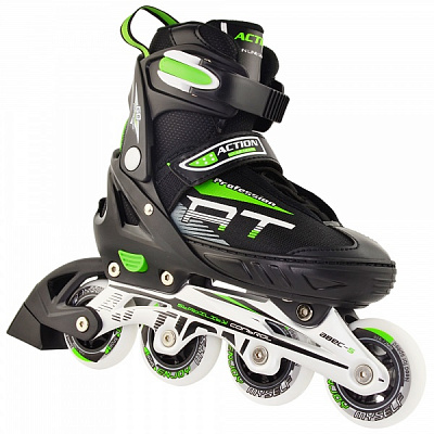 Роликові ковзани Action Chris PW-153B-5-1/Green/33-36