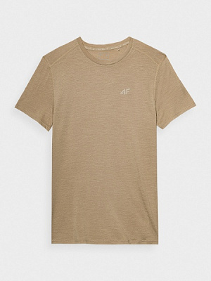 Футболка 4F TSHIRT FNK M588 4FRSS23TFTSM588-83S р.L бежевий
